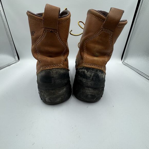 Men’s Wolverine W05698 Brown Swampmonster Steel Toe Boot size 9.5M - Picture 4 of 6